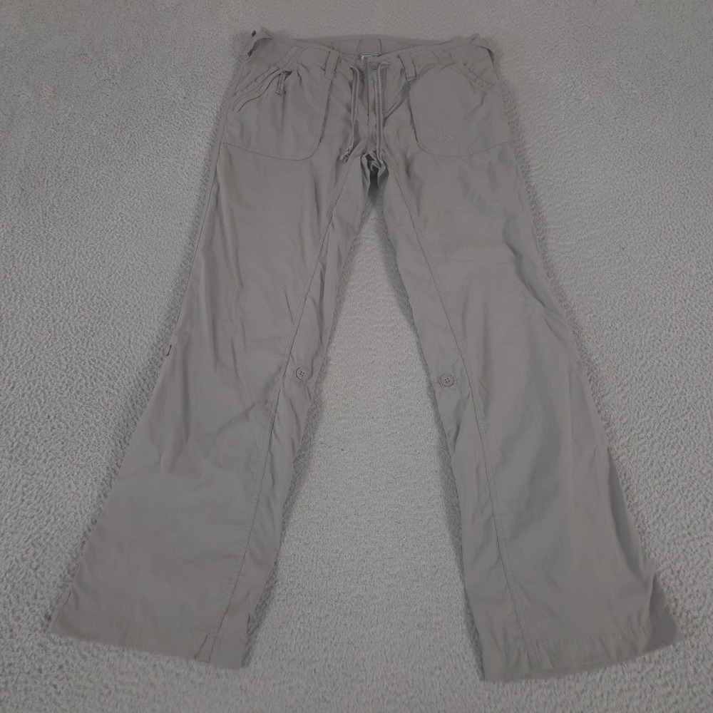 VINTAGE The North Face Pants Womens 12 Horizon Tempest Nylon Roll Tab Cuff 90s